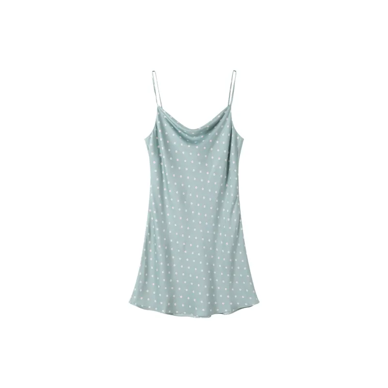 H YXIANG Nightgown Women's Pea Green-0