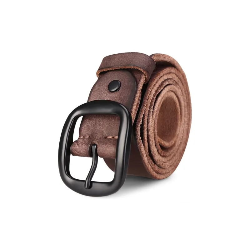 Cows Reign Top Grain Cow Leather Belts Men's Width 3.7cm-3