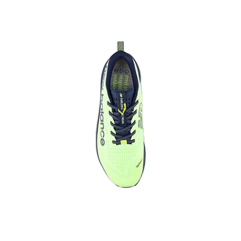 New Balance FuelCell SuperComp Trail Bleached Lime Glow Navy-2