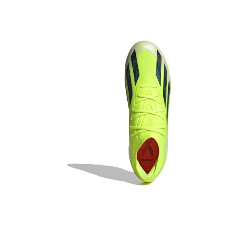 adidas X Crazyfast Elite Artificial Grass Boots 'Yellow White Red'-3