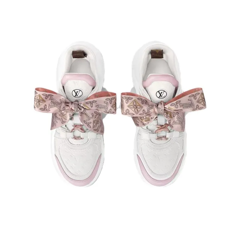 LOUIS VUITTON Archlight 1.0 Year Of The Dragon Low-Top Casual Shoes Women's White-2