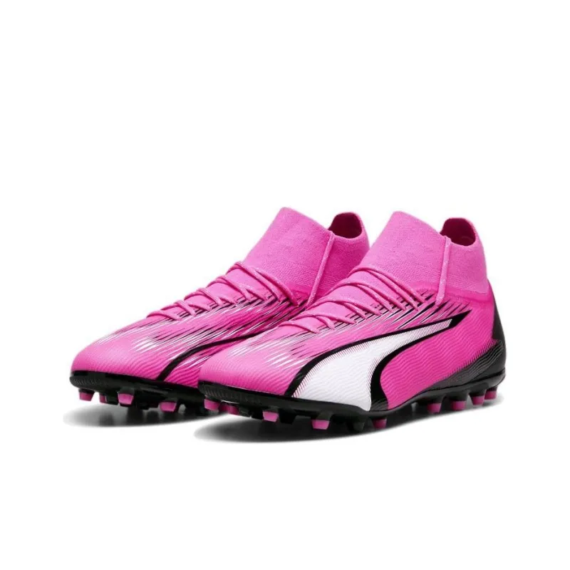 PUMA Ultra Pro Mg Football Boots 'Pink White Black'-3