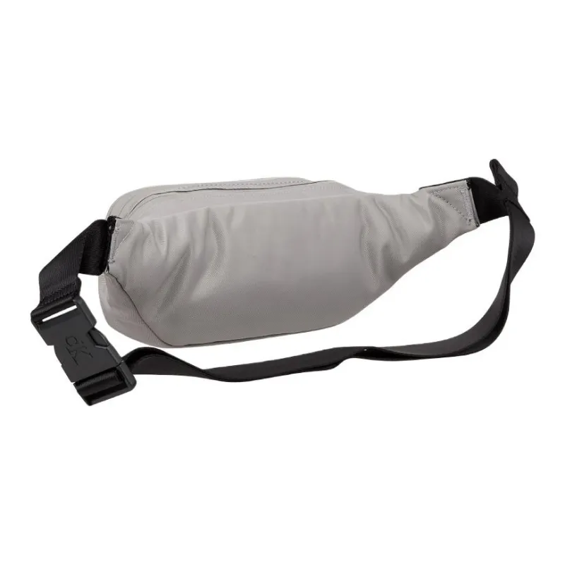 CALVIN KLEIN Fabric One Shoulder Crossbody Bag Sling Bag Fanny Pack Medium Size Men's Gray-2