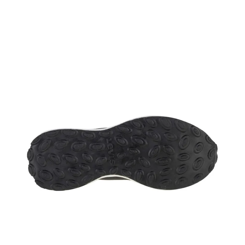 Levi's Anti Slip Wear Resistant Low Top Casual Shoes Women's Black White-3