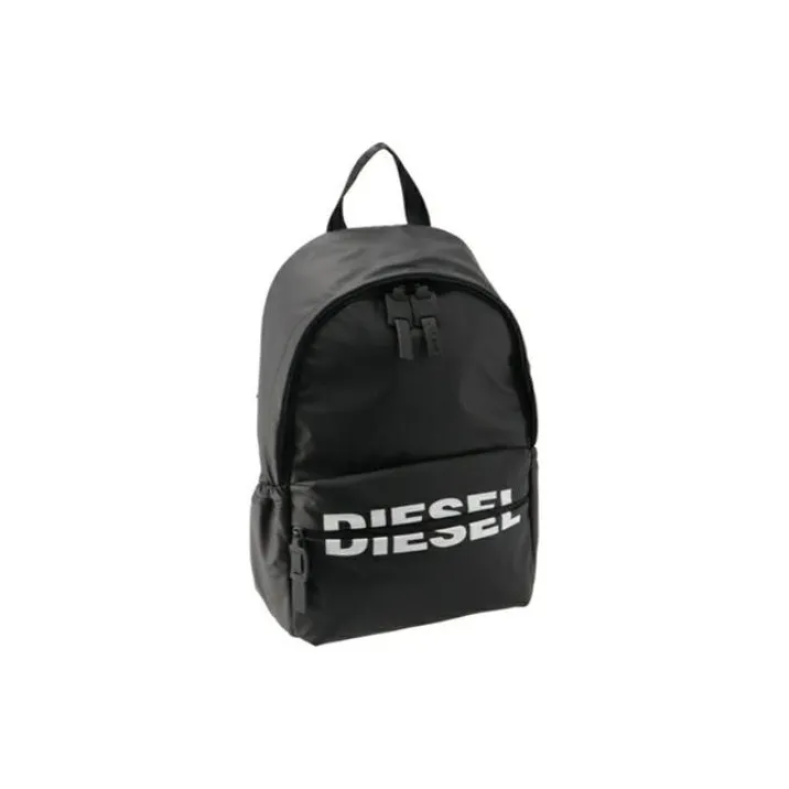 DIESEL Polyester Backpack Unisex Black-1