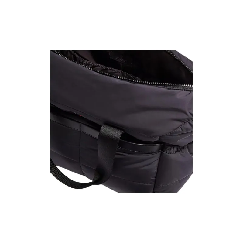 Moncler Terry Cloth With Nylon Mother And Baby Bag, Shoulder Bag, Crossbody Bag, Handbag Women's Black-4