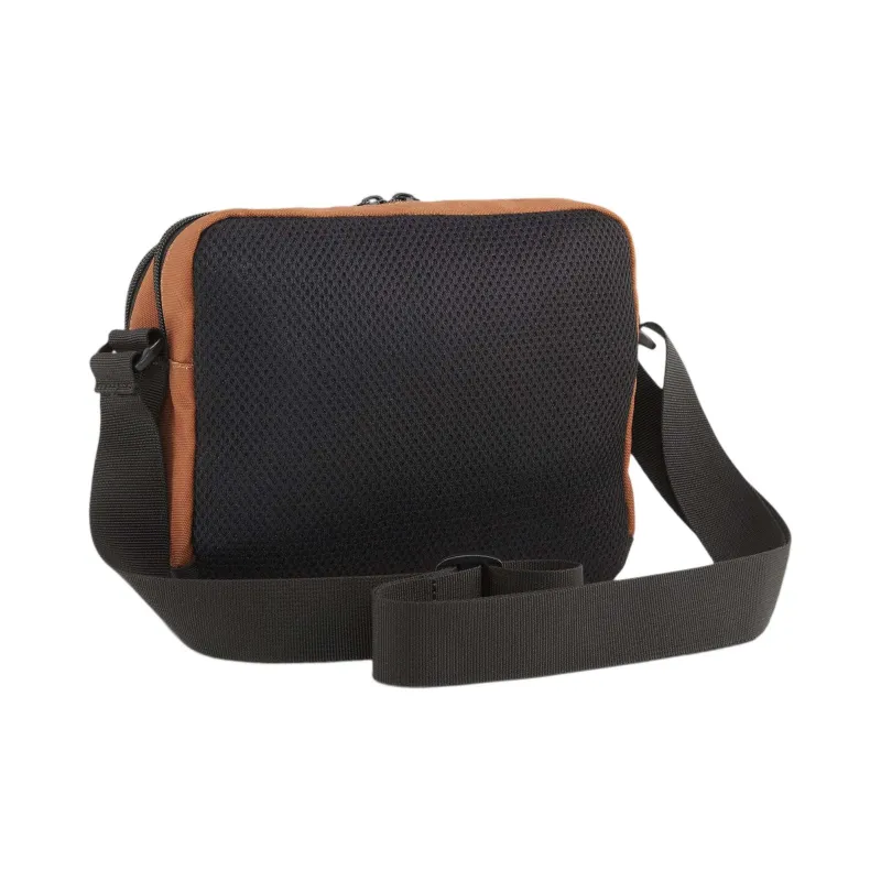 PUMA Polyester Shoulder Bag, Crossbody Bag Regular Unisex Brown-1