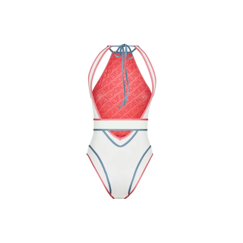 FENDI One-piece Swimsuit Women's White-1