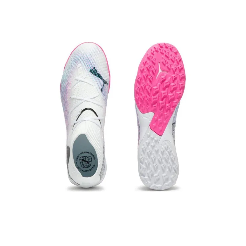 PUMA Future 7 Pro Cage Shoes 'White Pink Purple'-5