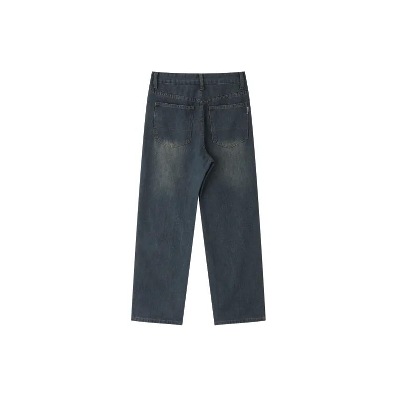 KLAMMKICKS Jeans Unisex Vintage Blue-1