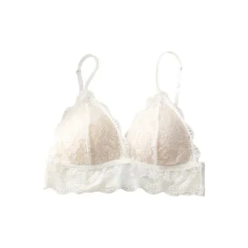 Flowers In Water Bra Women's White