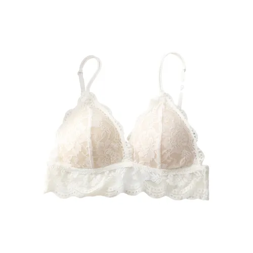Flowers In Water Bra Women's White