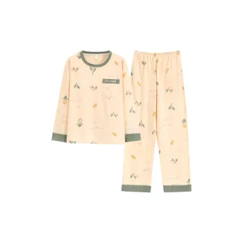 Pretty Lady Home Suit Women's Apricot