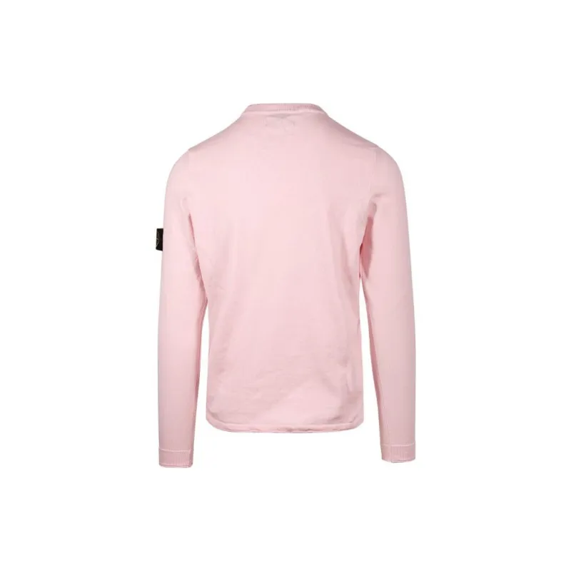 STONE ISLAND Sweater Men's Pink-1