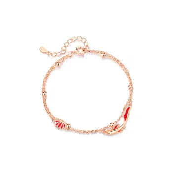 SFER S925 Silver Anklets Women's