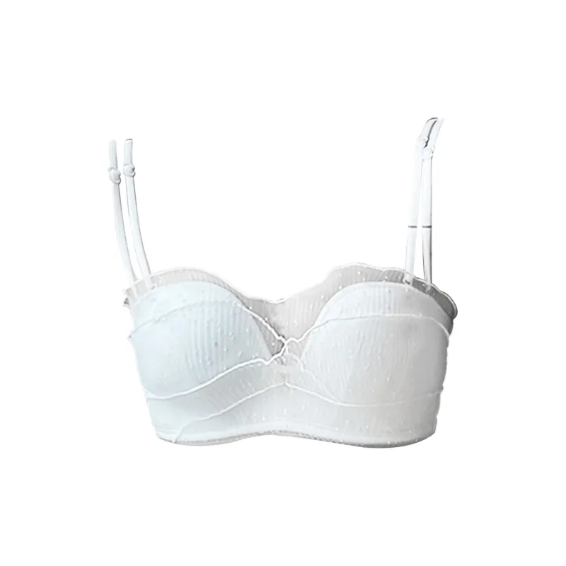 Flowers In Water Bra Women's White-0