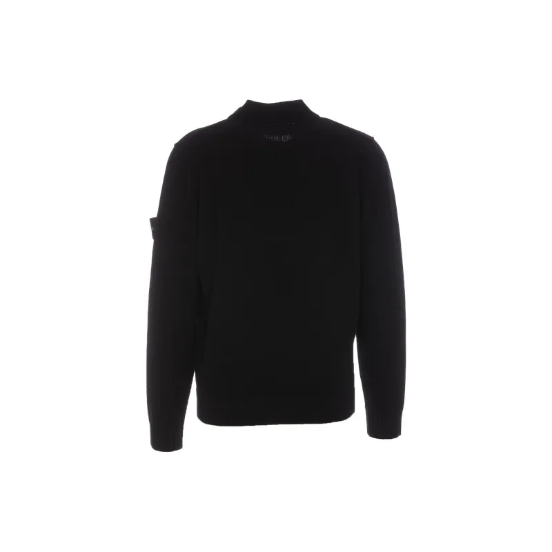STONE ISLAND Compass Patch Knitted Jumper-1