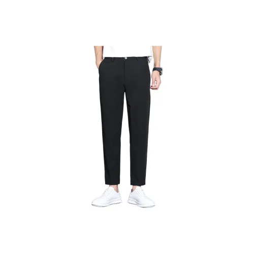 Tonlion Casual Pants Men Black