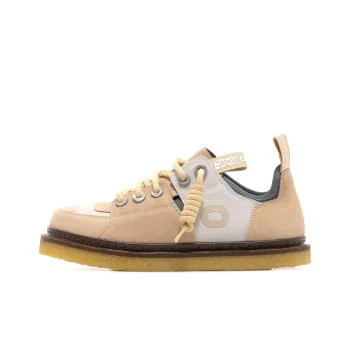 OETZI Low Top Skateboard Shoes Unisex Khaki & Light Gray