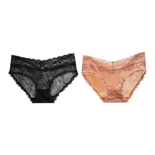 Flowers In Water Underpants Women's 2 Pack