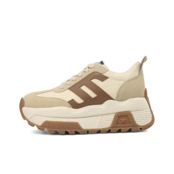 Rosa Bianca Anti Slip Wear Resistant Breathable Lightweight Height Increasing Warm Low Top Chunky Sneakers Women's