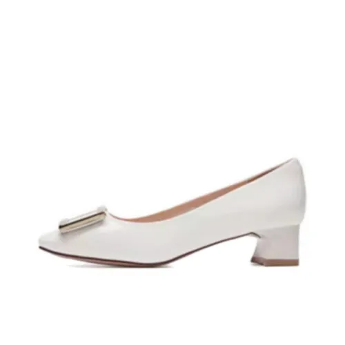 AOKANG High Heels Women's White