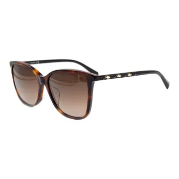 Swarovski Plate Frame Butterfly Sunglasses Women's
