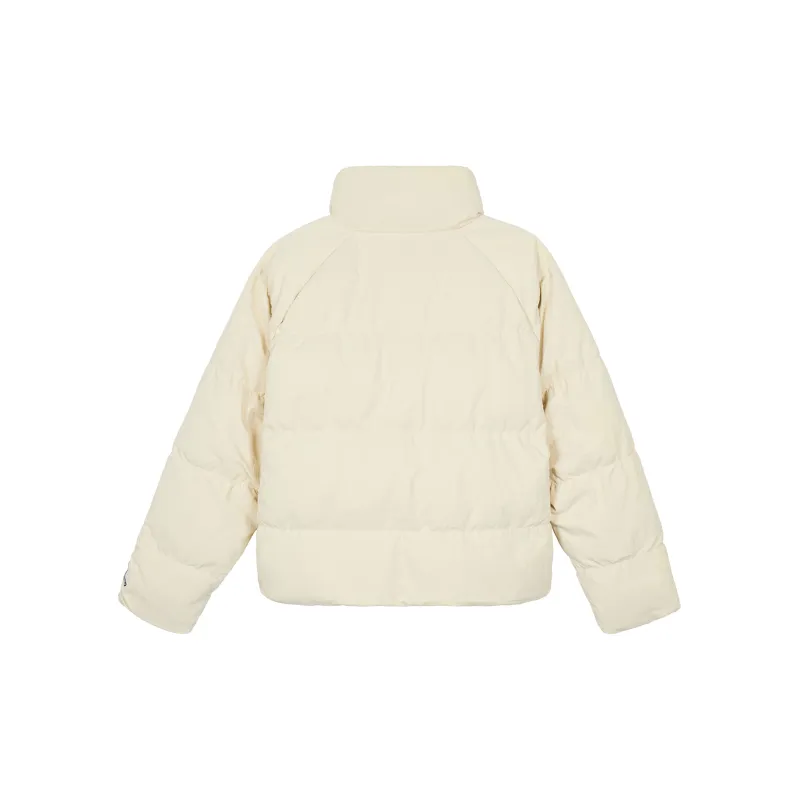 Jordan Puffer Jackets Women's Light Yellow-1