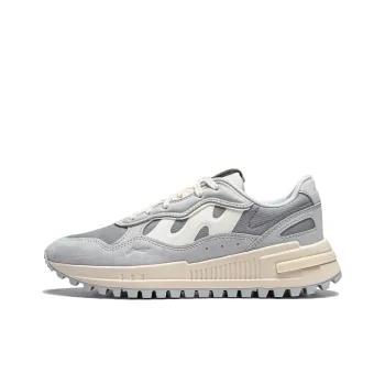 LiNing ChengFeng Anti Slip And Wear Resistant Cushioning Height Increasing Low Top Casual Shoes Women's Gray