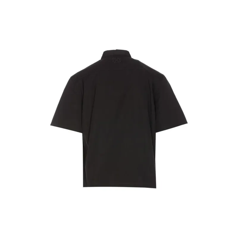 OFF-WHITE Buttoned Short-Sleeved Shirt-1
