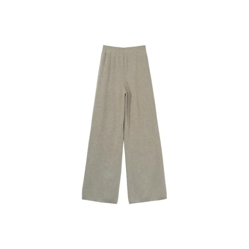 Serio Ludere Casual Pants Women's Floral Camel-1