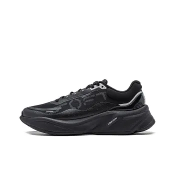 LiNing Soft Cushioned Wear Resistant Lightweight Low Top Casual Shoes Men's Black
