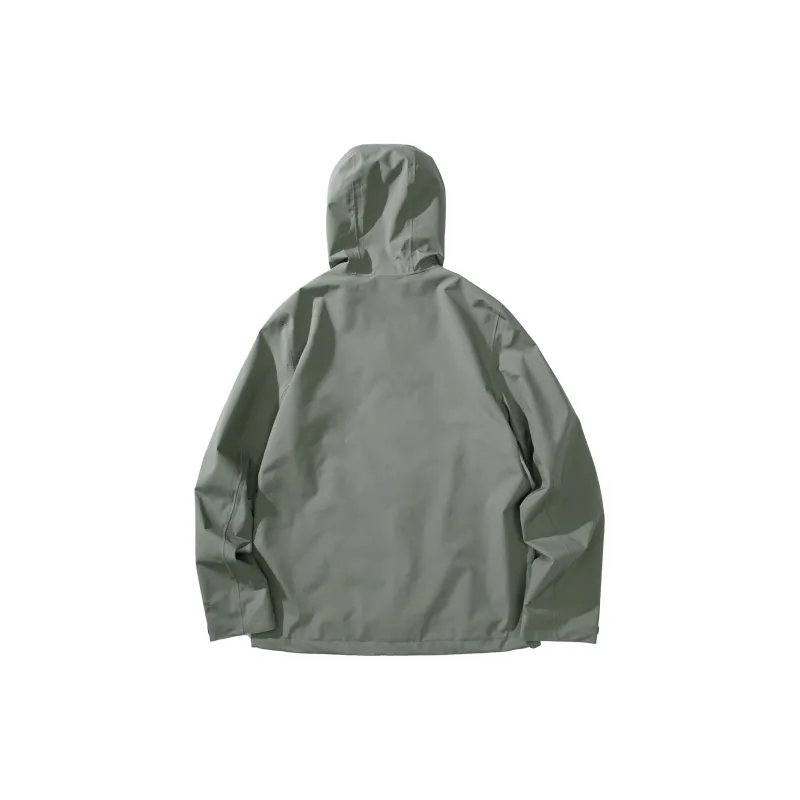Jack Wolfskin Hiking Outdoor Hiking Urban Living/Travel/Commuting Waterproof And Windproof Windbreaker Jacket Unisex-2