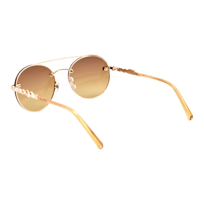 Swarovski Alloy Aviator Sunglasses Women's-2