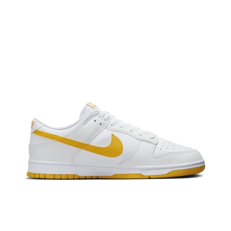 Nike Dunk Low White University Gold-1
