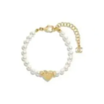 CHANEL Pearl Bracelets Women's White