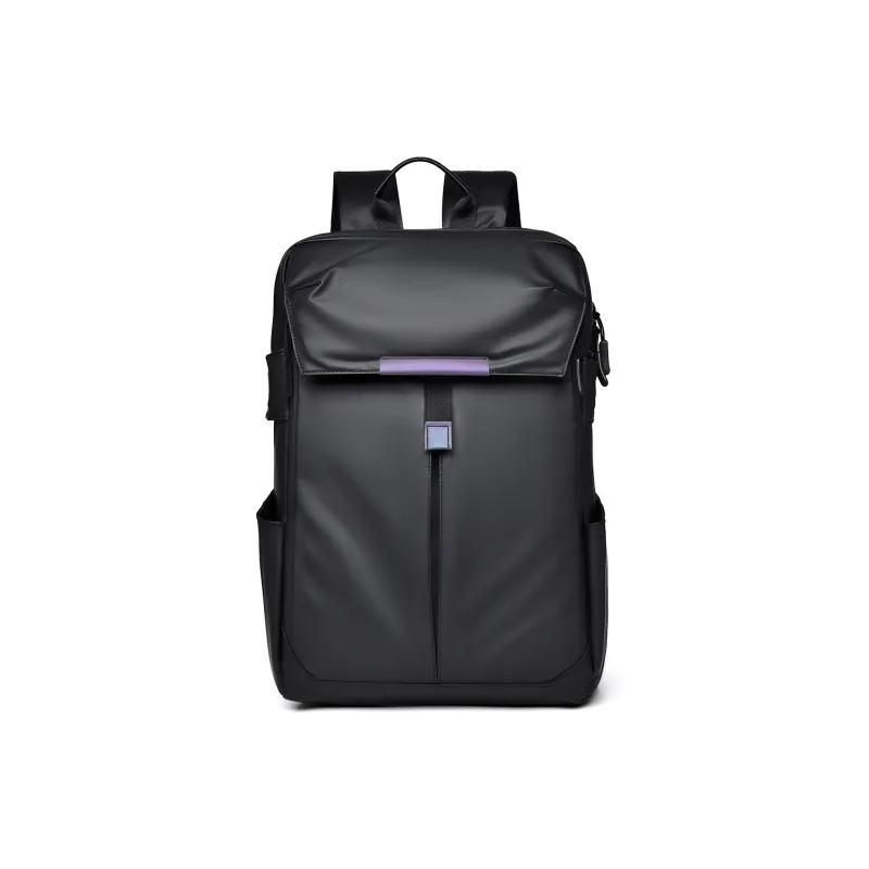 Deli Bear Nylon Laptop Backpack Regular Men's Blue/Gold/Gray/Black-11