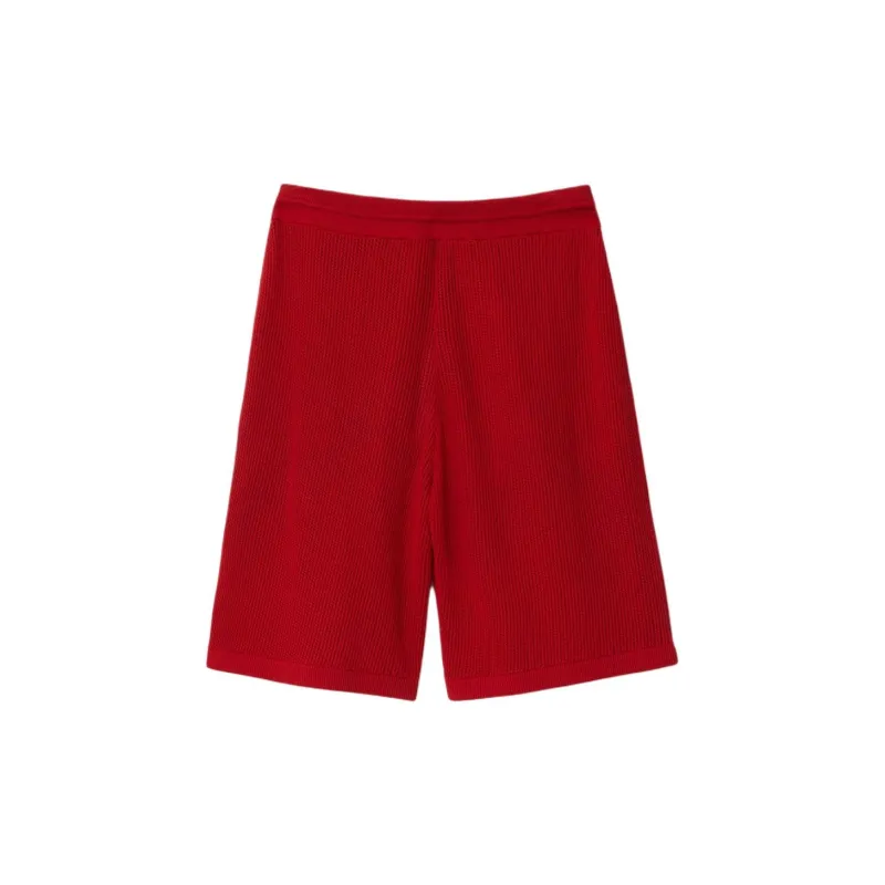 Burberry Casual Shorts Men's Red-1