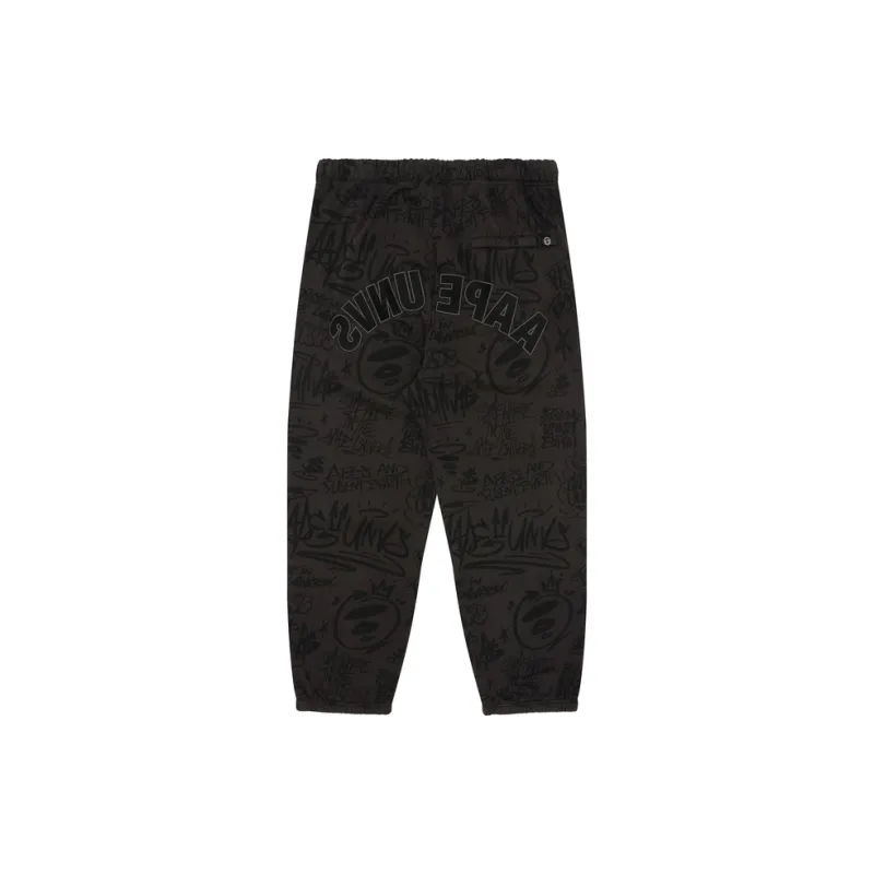 Aape Graffiti print Track Pants-1