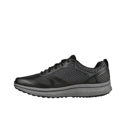 Skechers Go Run Consistent Running Shoes Men Low-Top Black/Gray