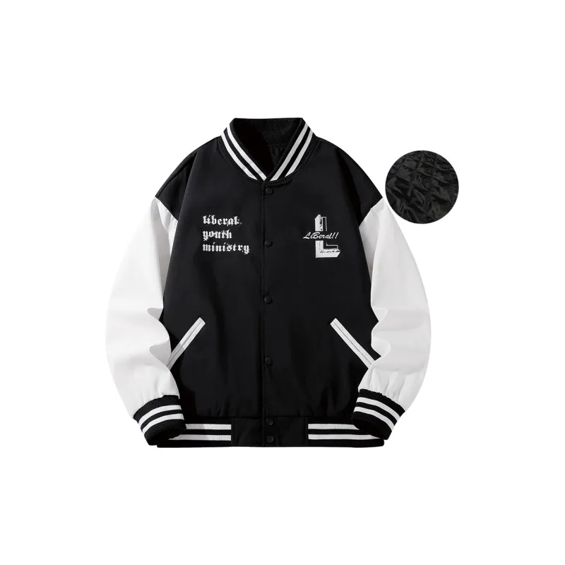 Liberal Youth Ministry Baseball Jacket Unisex-12