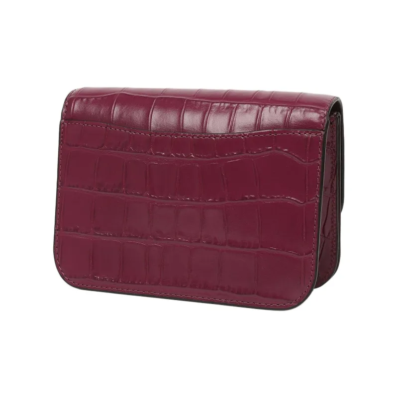 COACH Brynn Leather Shoulder Bag Crossbody Bag Small Size Women's Burgundy-2