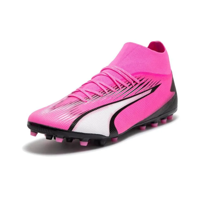 PUMA Ultra Pro Mg Football Boots 'Pink White Black'-2