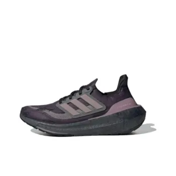 Adidas Ultra Boost Light Aurora Black Preloved Fig Grey Women's