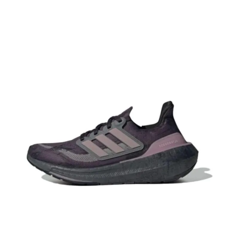 Adidas Ultra Boost Light Aurora Black Preloved Fig Grey Women's-0