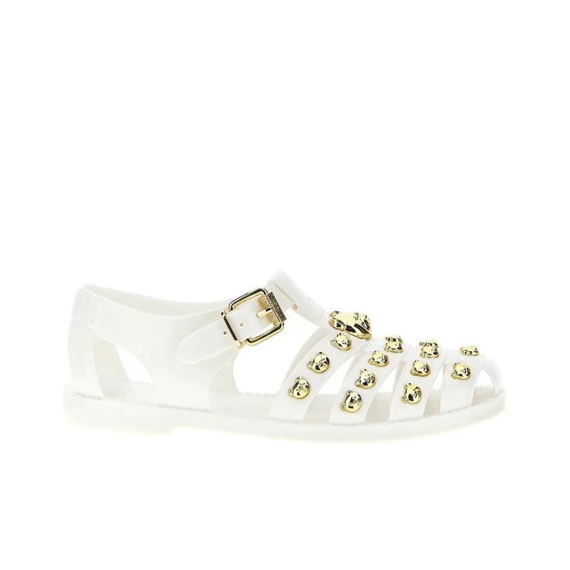 MOSCHINO Teddy Bear-studded Sandals-1