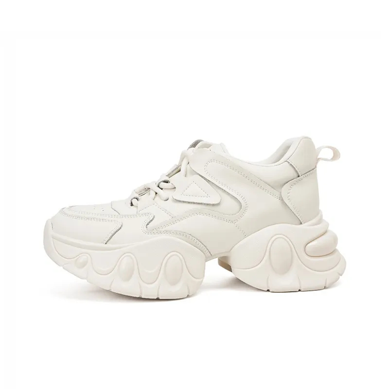 KADINA Anti-Slip Wear-Resistant Low-Top Chunky Sneakers Women's-0