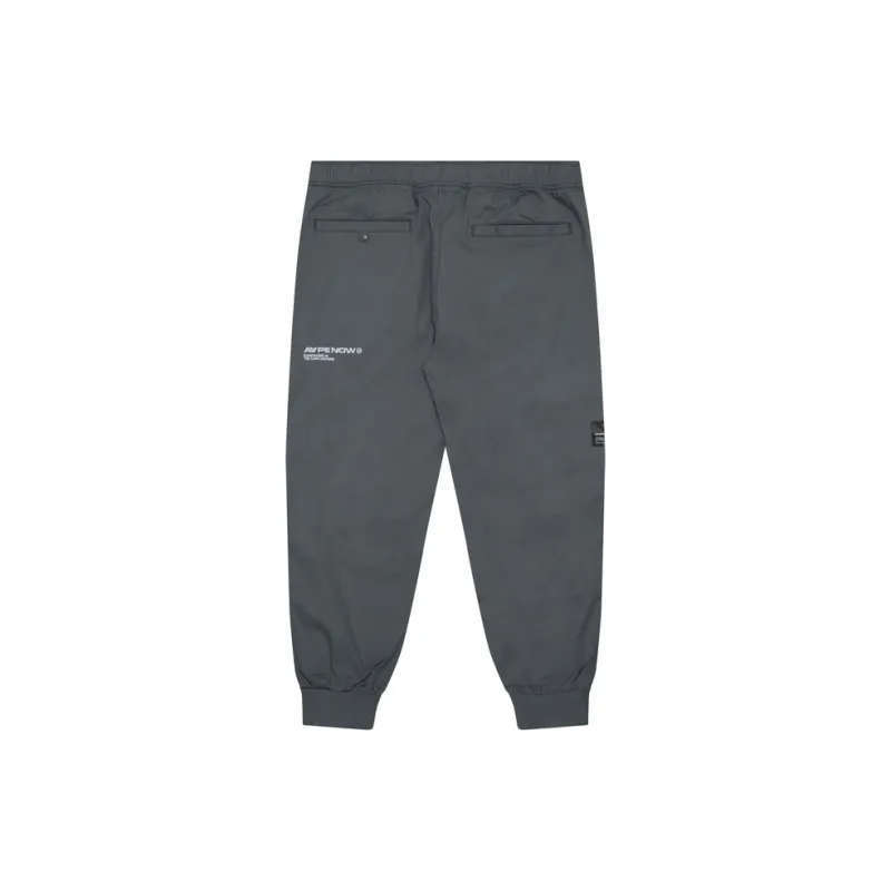 Aape Logo appliqué Cotton Track Pants-6
