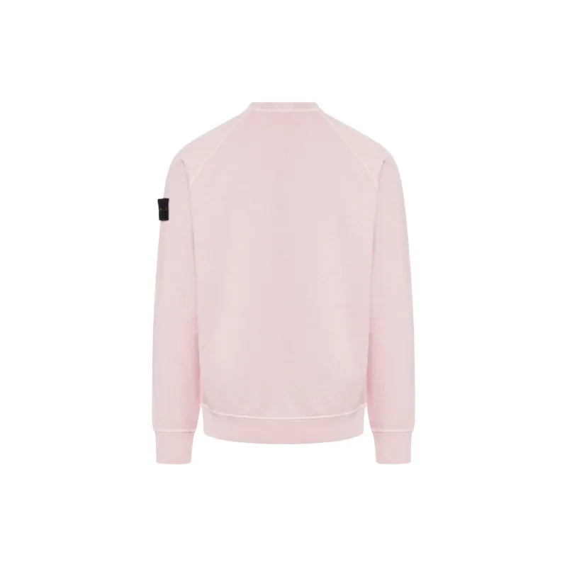 STONE ISLAND Logo Patch Crewneck Sweatshirt-1