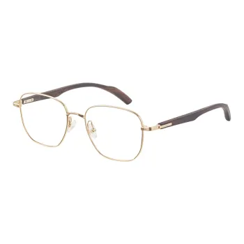 MUJOSH Astral Series Irregular Shape Wooden Leg Sunglasses Unisex